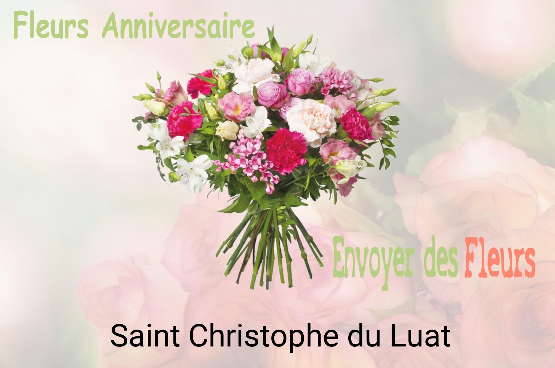 Bouquet de fleurs d’anniversaire livré à Saint-Christophe-du-Luat