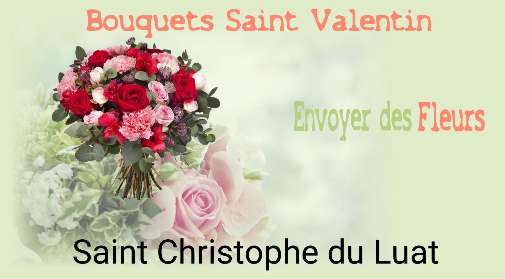 Roses de Saint-Valentin livrées à Saint-Christophe-du-Luat
